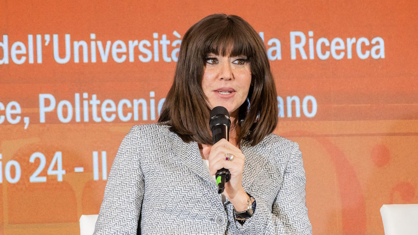 La ministra dell’Università e della Ricerca, Anna Maria Bernini