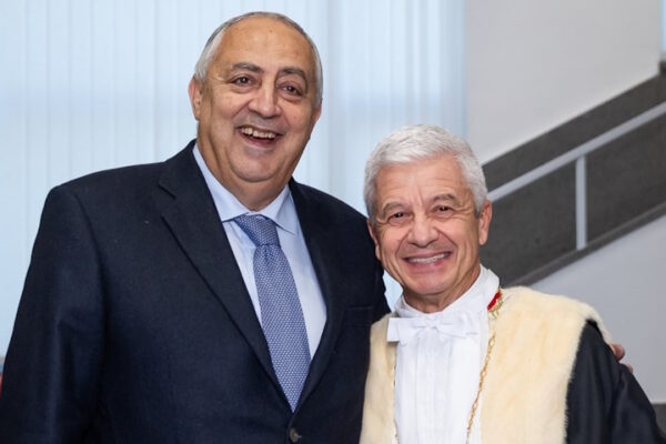Università di Palermo e Comune insieme per lo sviluppo urbano nella foto il sindaco di Palermo Roberto Lagalla e il rettore dell'Università degli Studi di Palermo Massimo Midiri