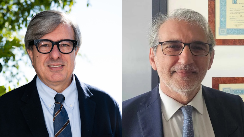 Enrico Foti e Pierfrancesco Veroux