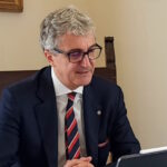 Il Rettore uscente, Maurizio Oliviero