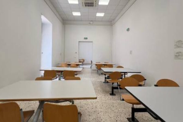 una delle nuove aule studio all’Università Federico II