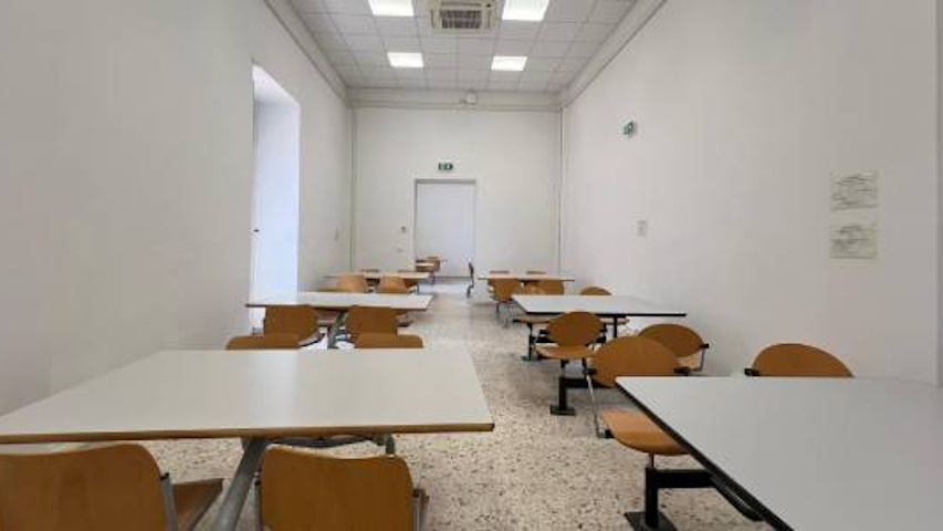 una delle nuove aule studio all’Università Federico II