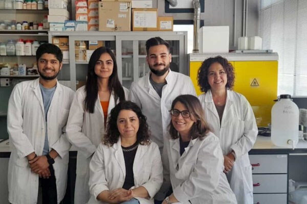 il team di ricercatori dell'Università di Cagliari