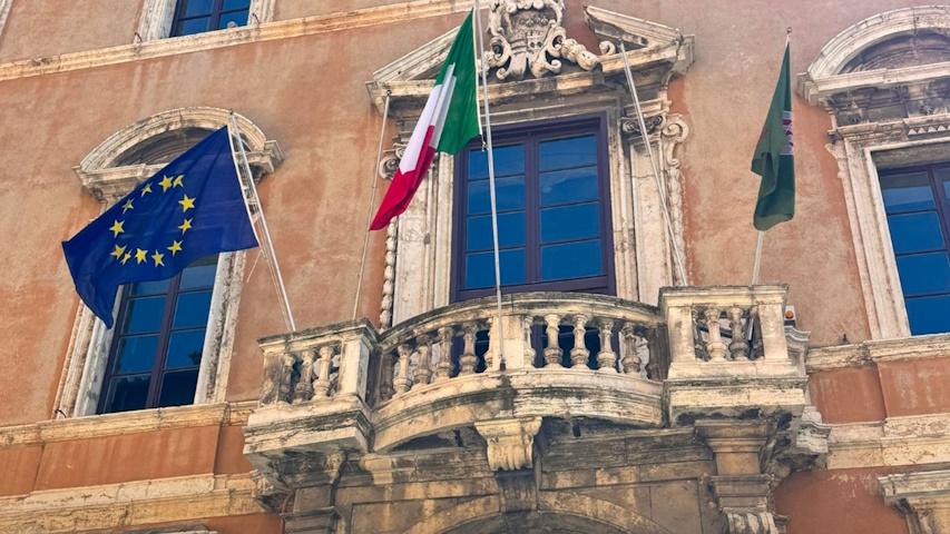 Il palazzo della Regione Umbria
