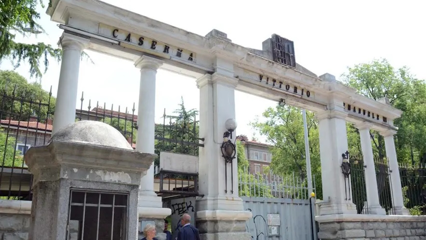 l'ex caserma Vittorio Emanuele III a Trieste