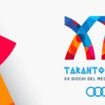 Grafica dei XX giochi del Mediterraneo - Taranto 2026