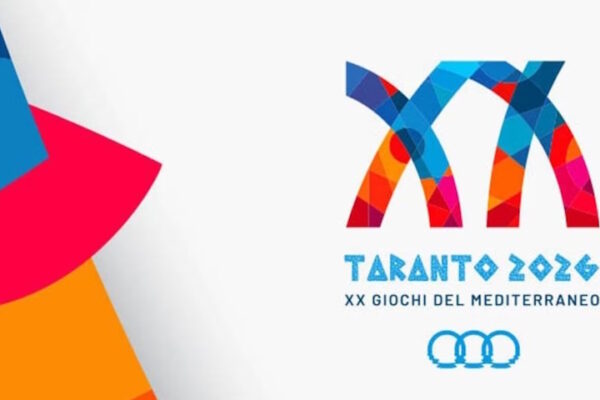Grafica dei XX giochi del Mediterraneo - Taranto 2026