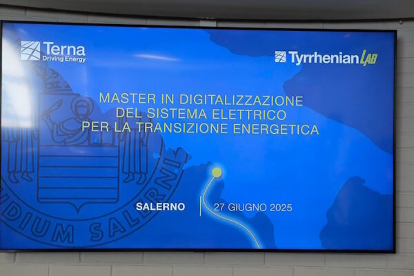Presentato il nuovo Master Terna all’Università di Salerno un'immagine della presentazione del master