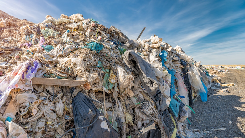 discarica di rifiuti abusiva
