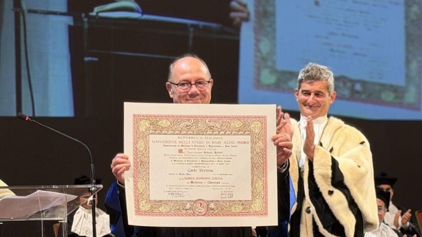 Laurea honoris causa a Carlo Verdone